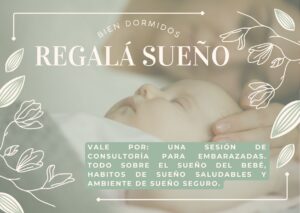 voucher de regalo gift card floral verde claro