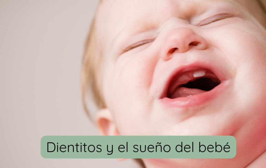 Dientitos y el sueño del bebé fotos bien dormidos